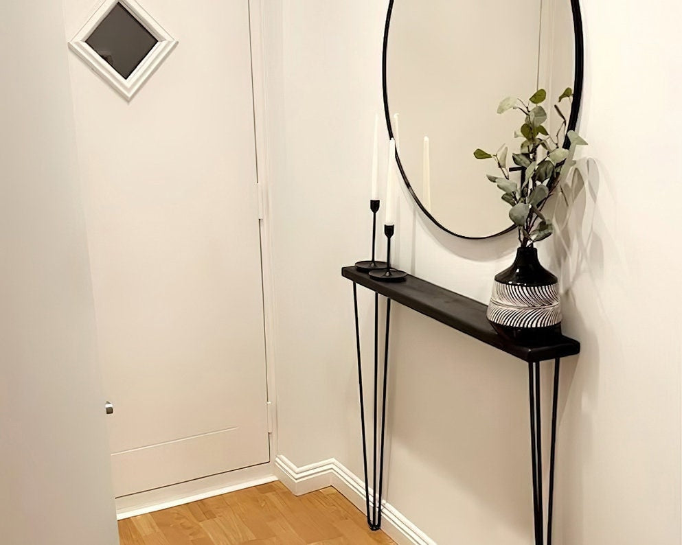 hallway table console table black console table hallway console table wood console table console table with storage small hallway table