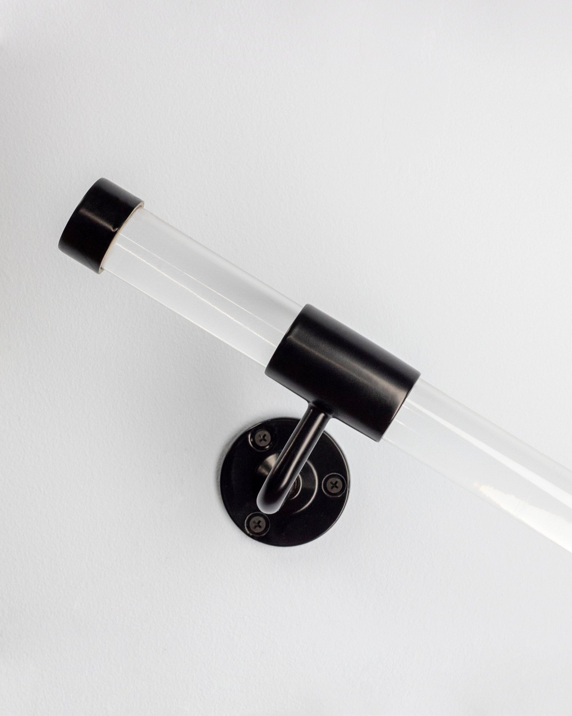 Lucite Staircase Rail Made