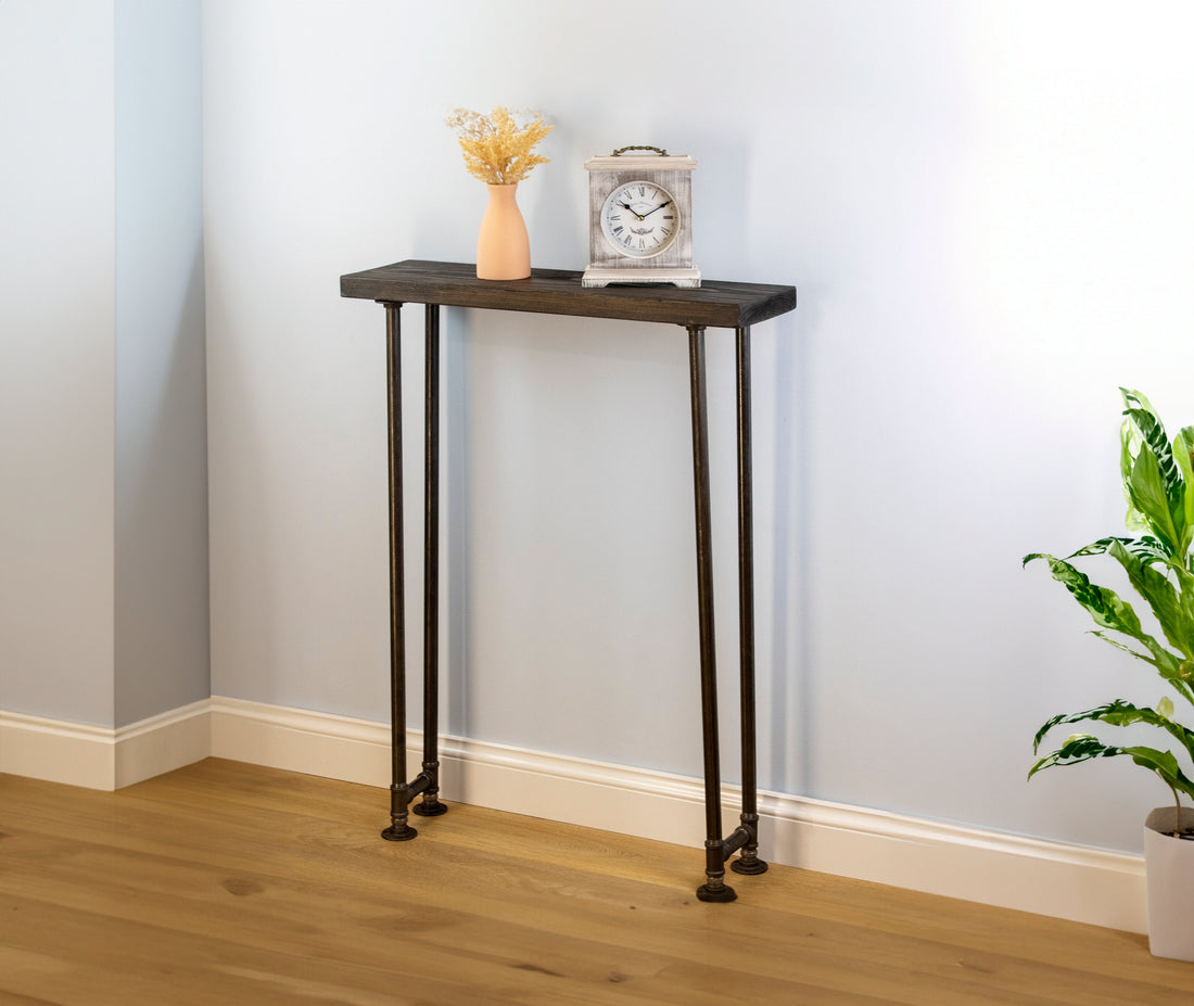 Elegant Console Tables and Hallway Tables, showcasing black, wood, and storage designs